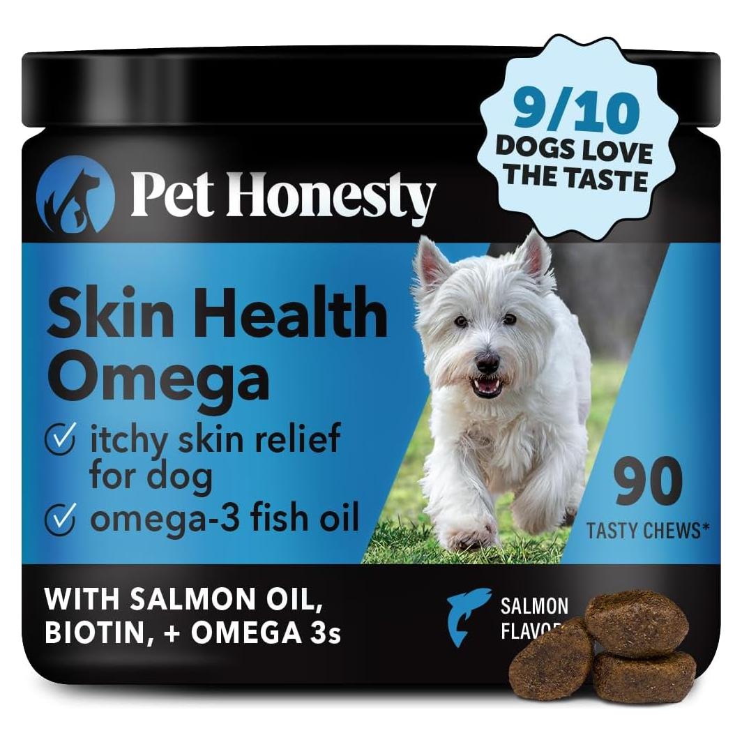 Masticables Omega 3 para Perros Pet Honesty 90 Unidades