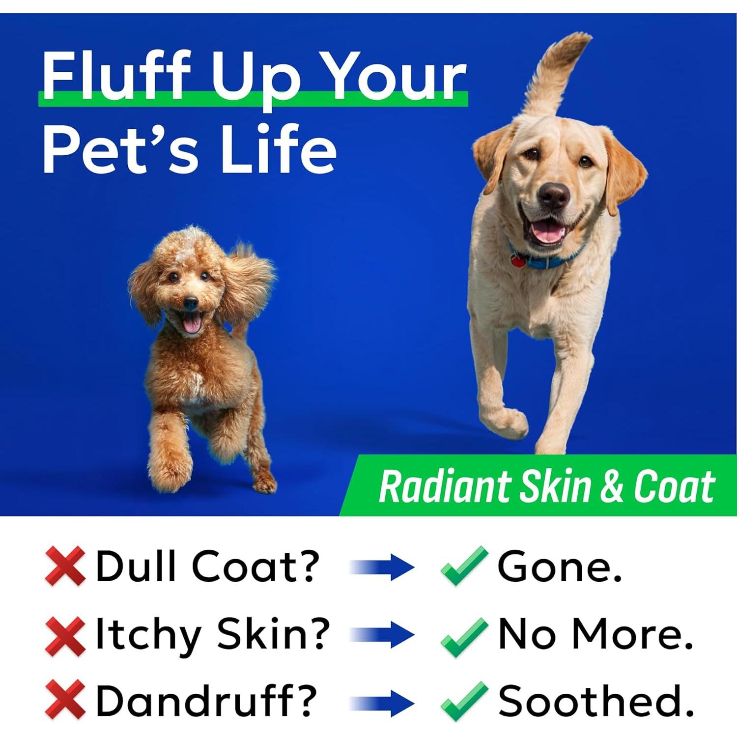 Aceite de Pescado Bark&Spark 240ml Omega-3 para Mascotas