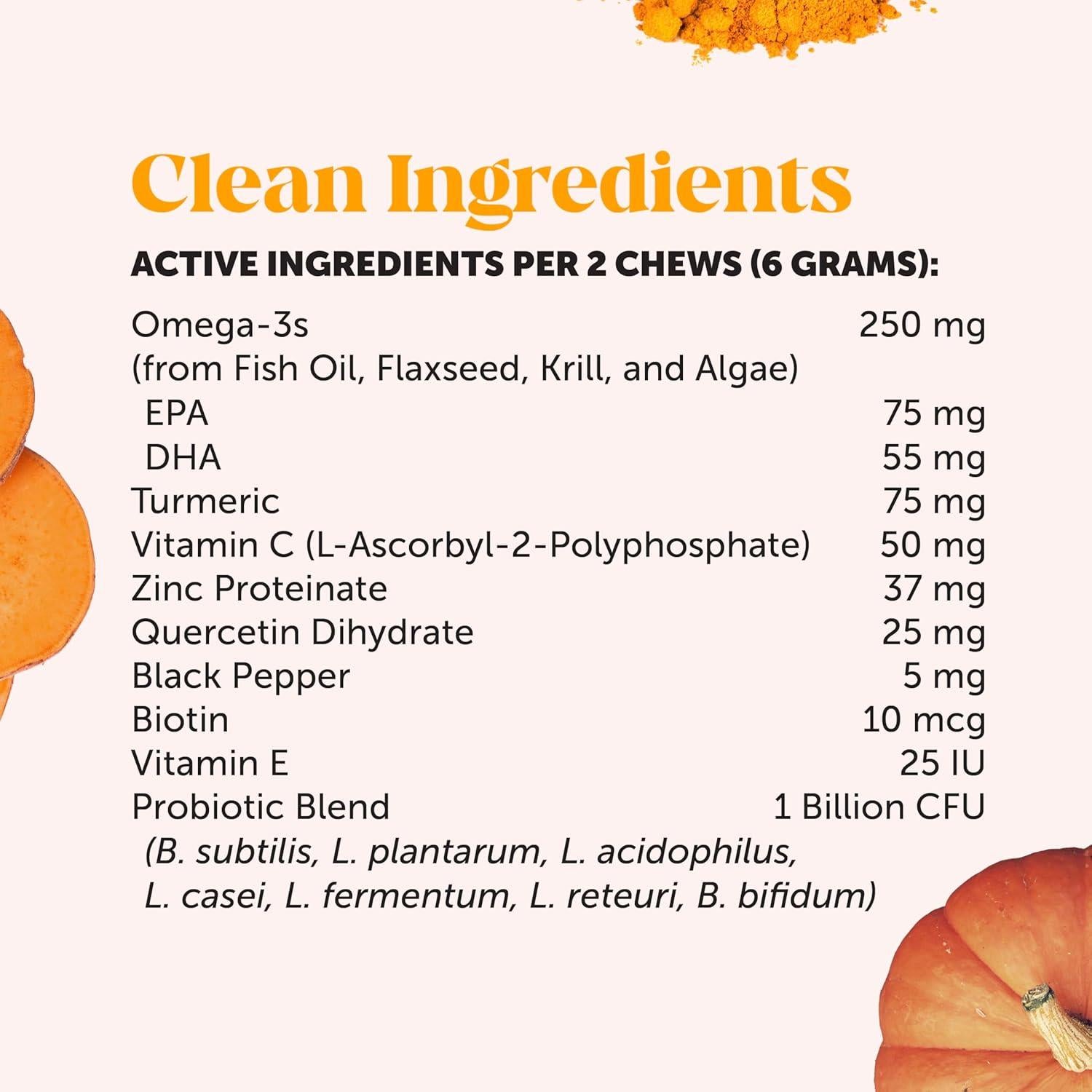 Masticables para Perros Pet Honesty 90 Ct Piel Saludable