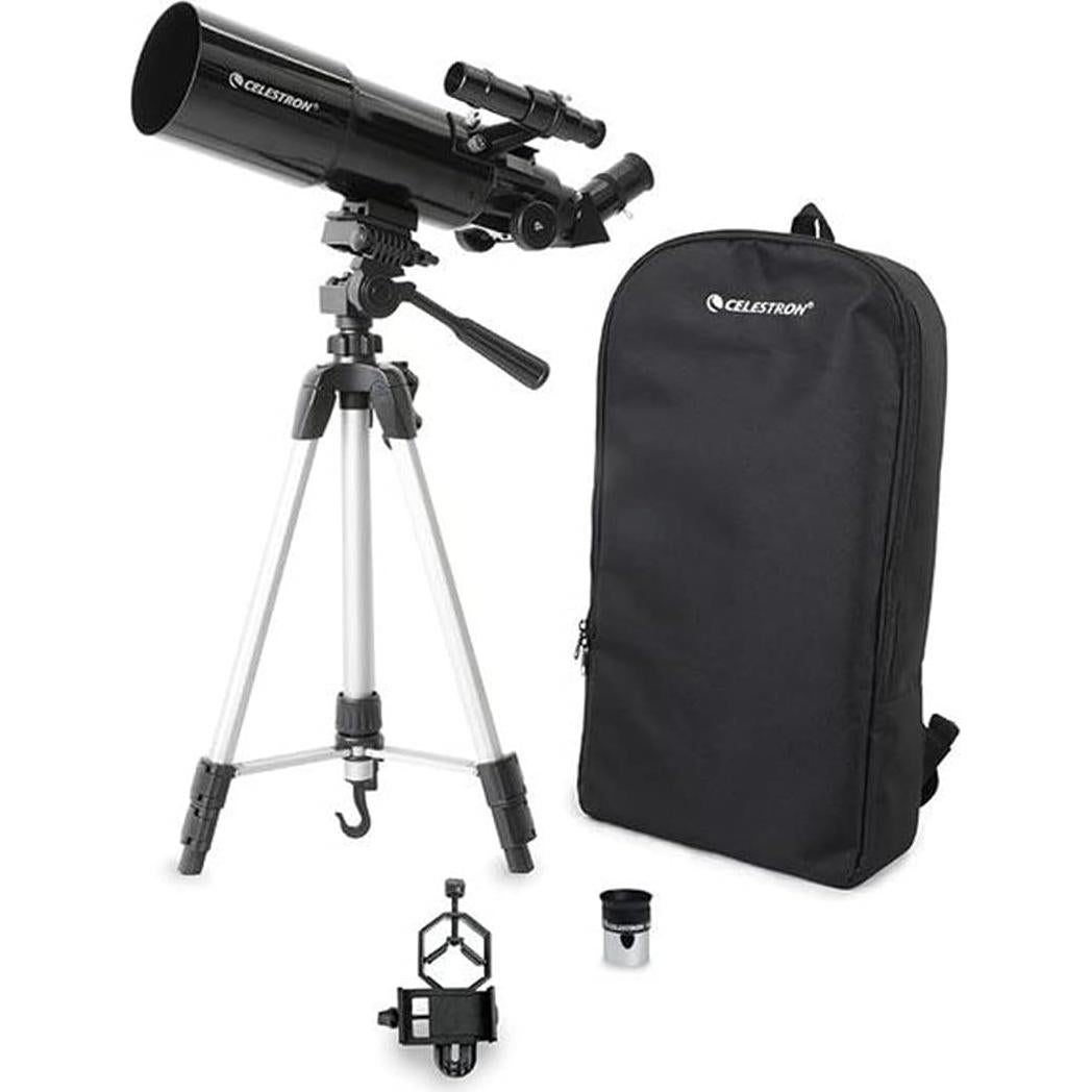 Telescopio Refractor Celestron Travel Scope 80 mm - Portátil