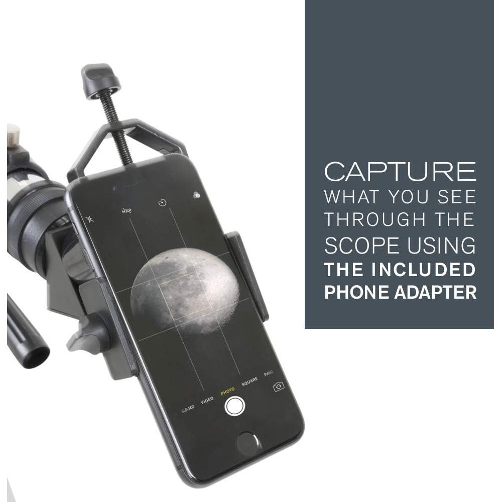 Telescopio Refractor Celestron Travel Scope 80 mm - Portátil