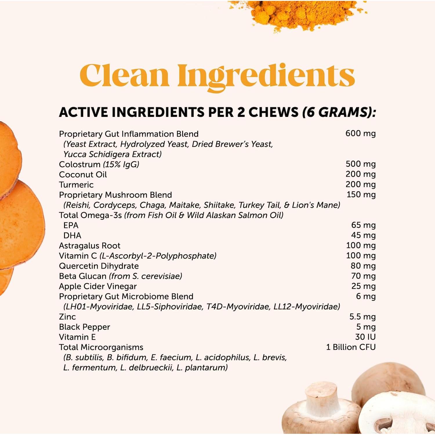 Suplemento Probiotico para Perros PetHonesty 90 Masticables Pollo