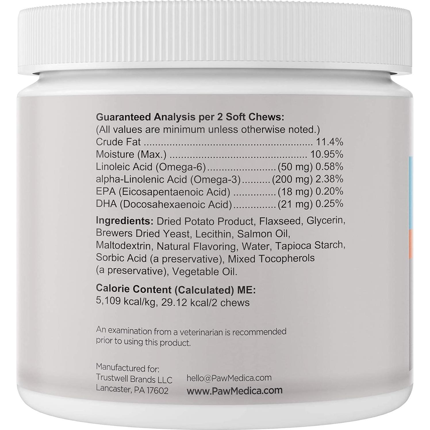 Suplemento Omega 3 PawMedica para Perros 180g - Piel y Pelaje