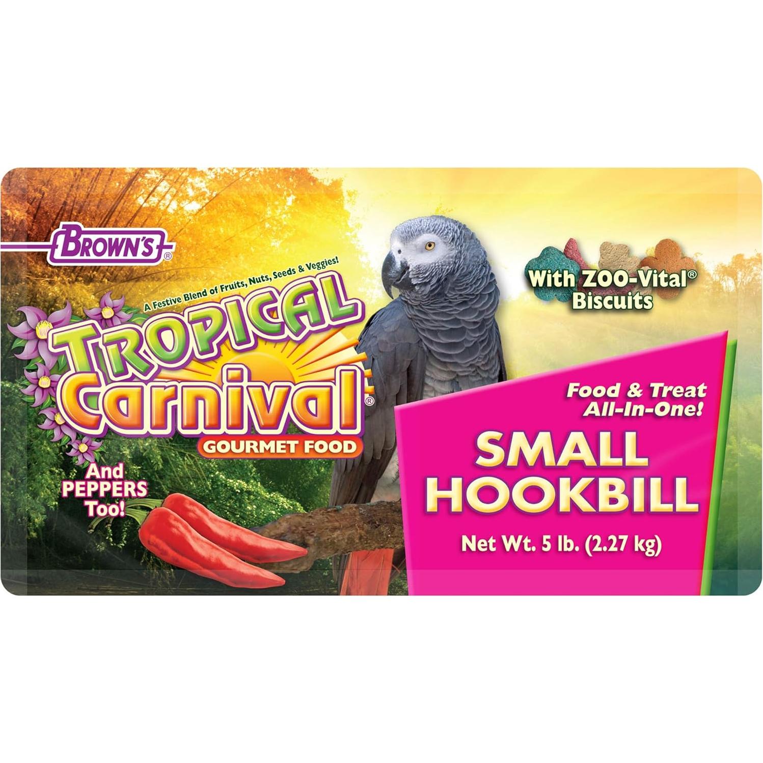 Alimento Gourmet para Aves F.M. Brown 2,27 kg para Loros