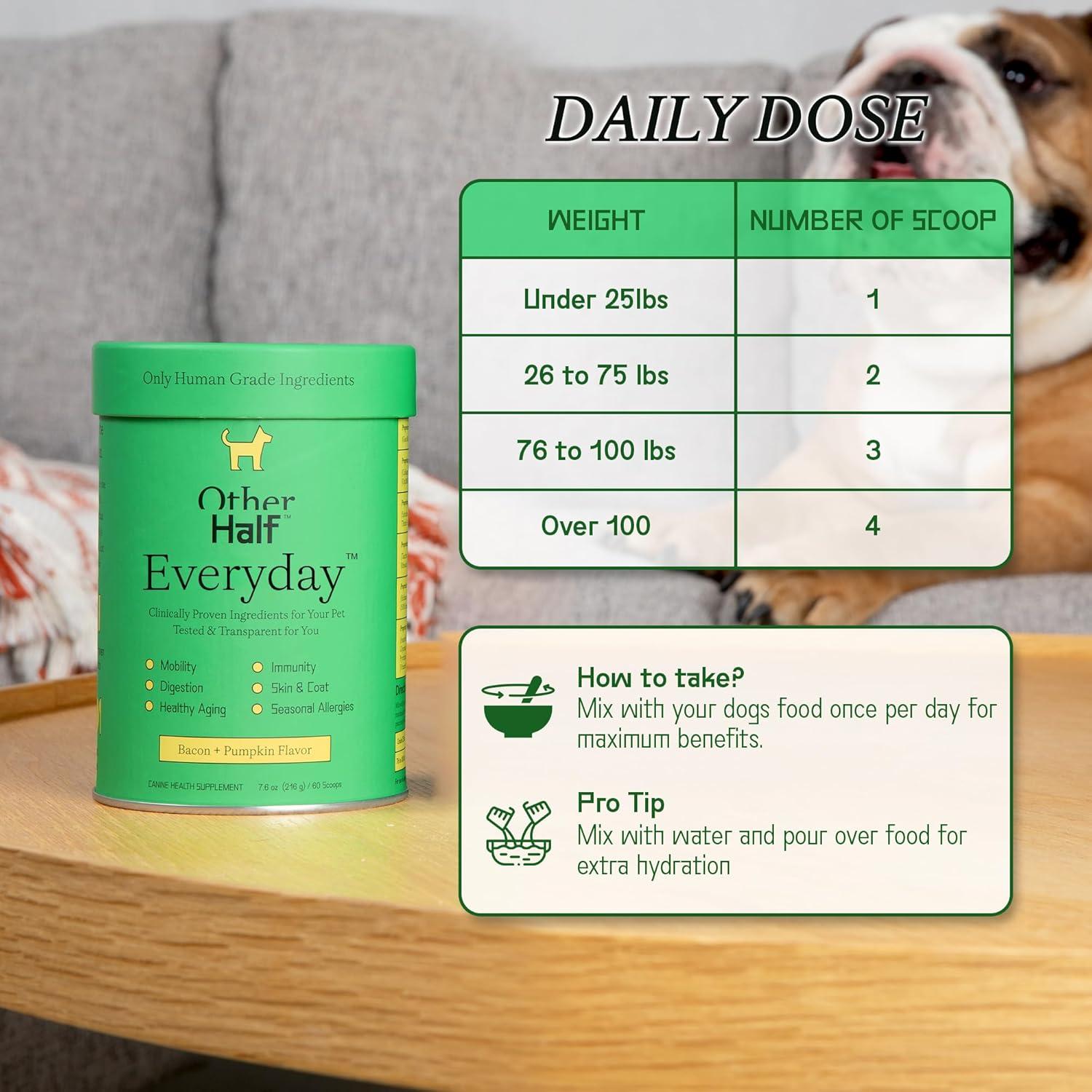 Suplemento Multivitamínico para Perros Other Half 45 Ingredientes