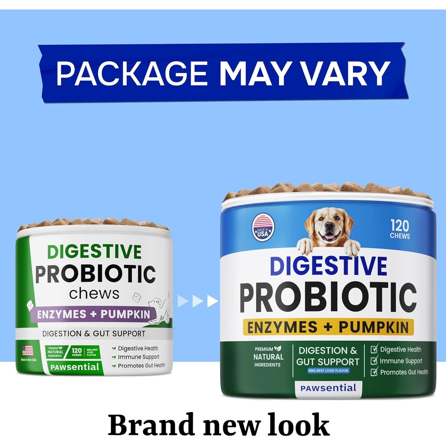 Probioticos para Perros Bark&Spark 120 Masticables Digestivos