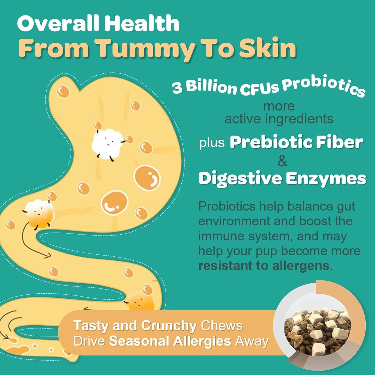 Masticables deshidratados Nature Target 120 unidades para alergias
