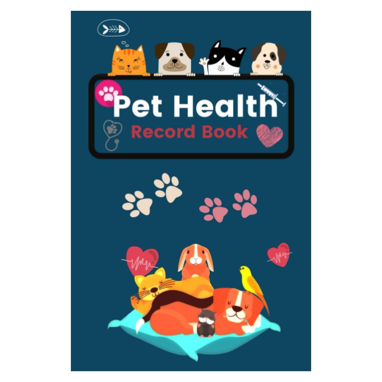 Pet Health Record Book: Vaccination and Health Log Book | Medical and Vaccine Track Journal for Your Lovely Pets