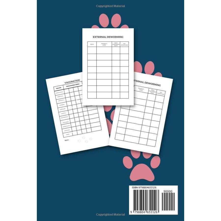 Pet Health Record Book: Vaccination and Health Log Book | Medical and Vaccine Track Journal for Your Lovely Pets