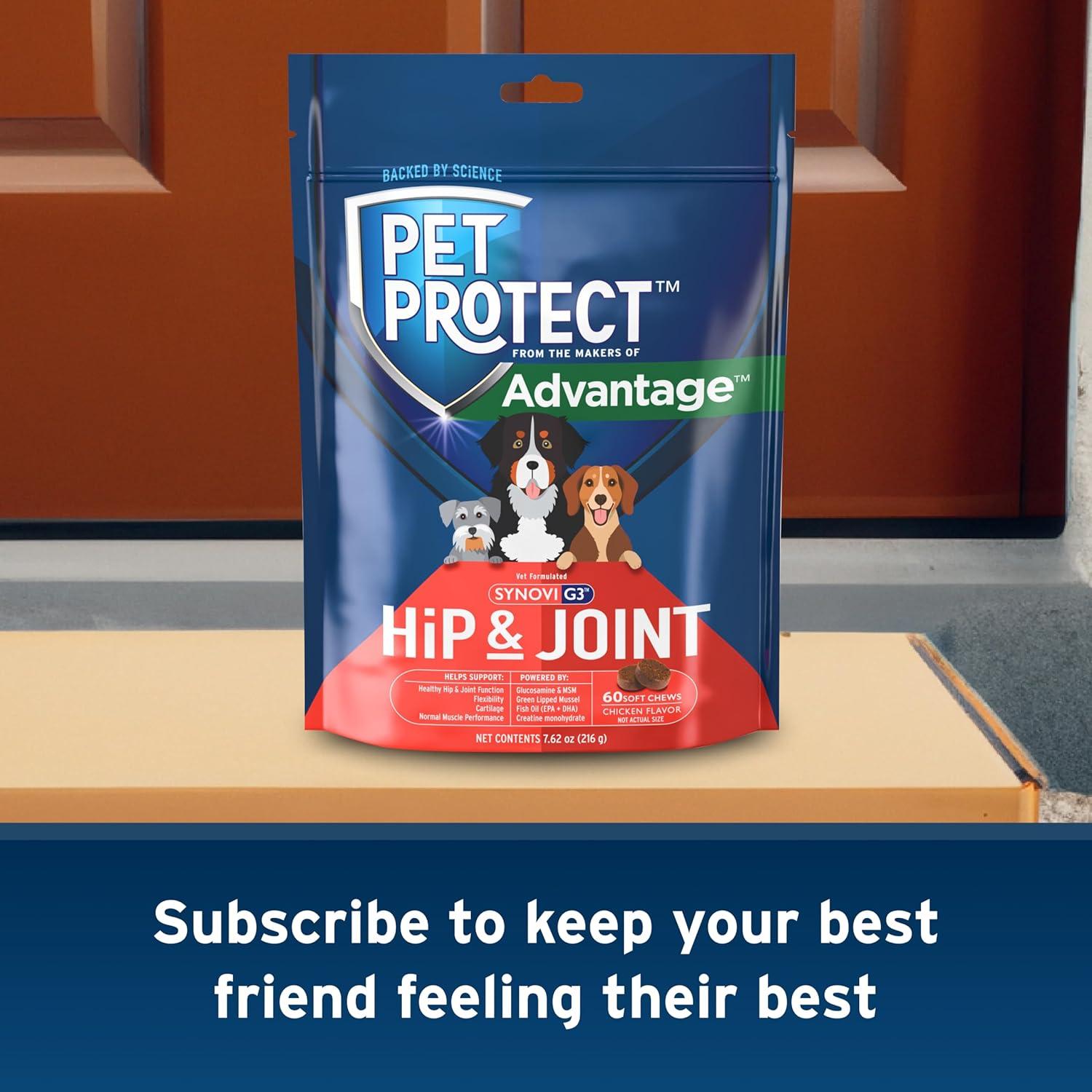 Suplemento para Caderas y Articulaciones Pet Protect 60 Masticables