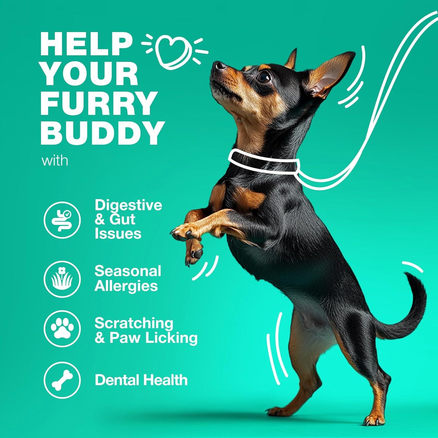 Golosinas Probioticas para Perros Chewia 180 Unidades Pato