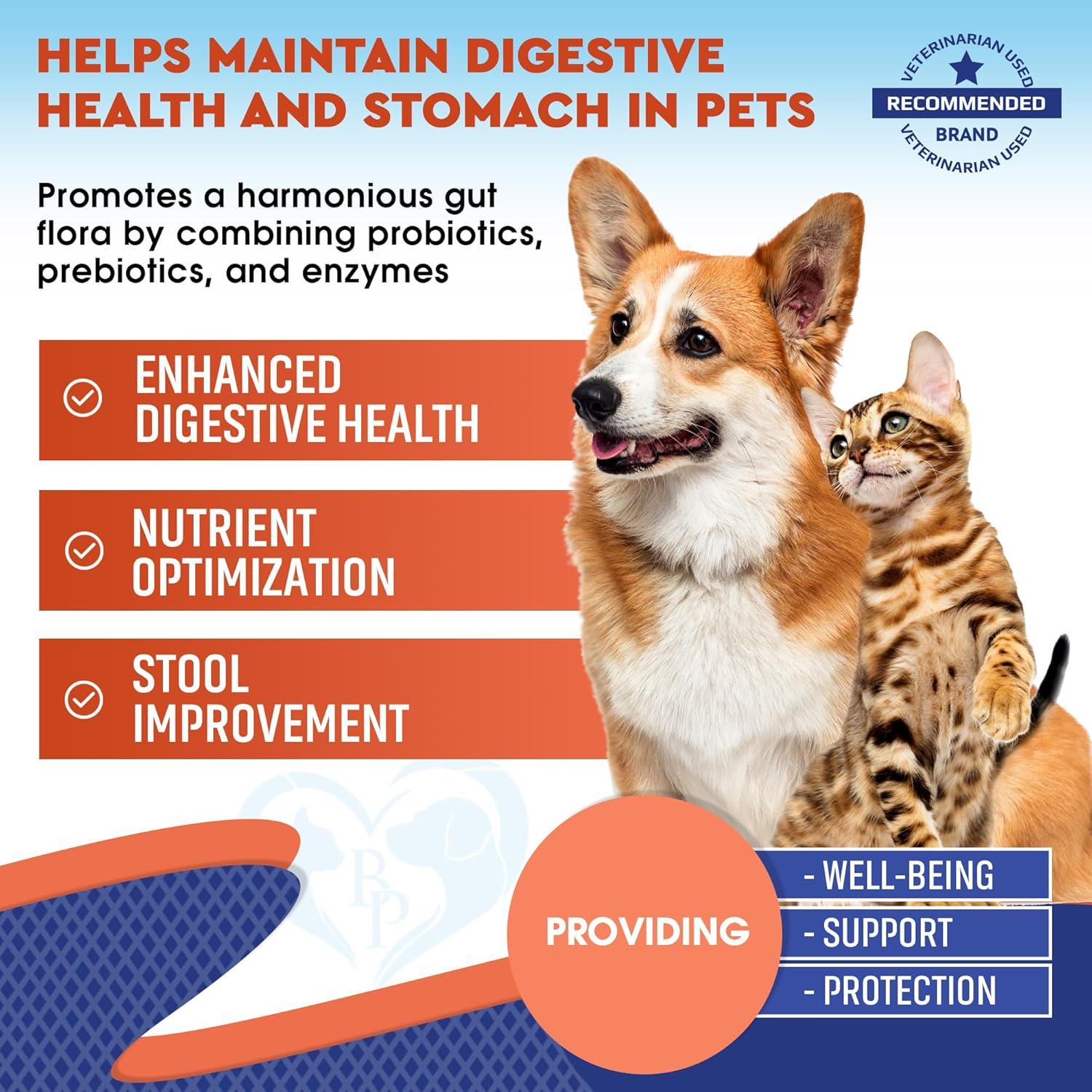 Probioticos y Prebioticos para Perros y Gatos 120ml