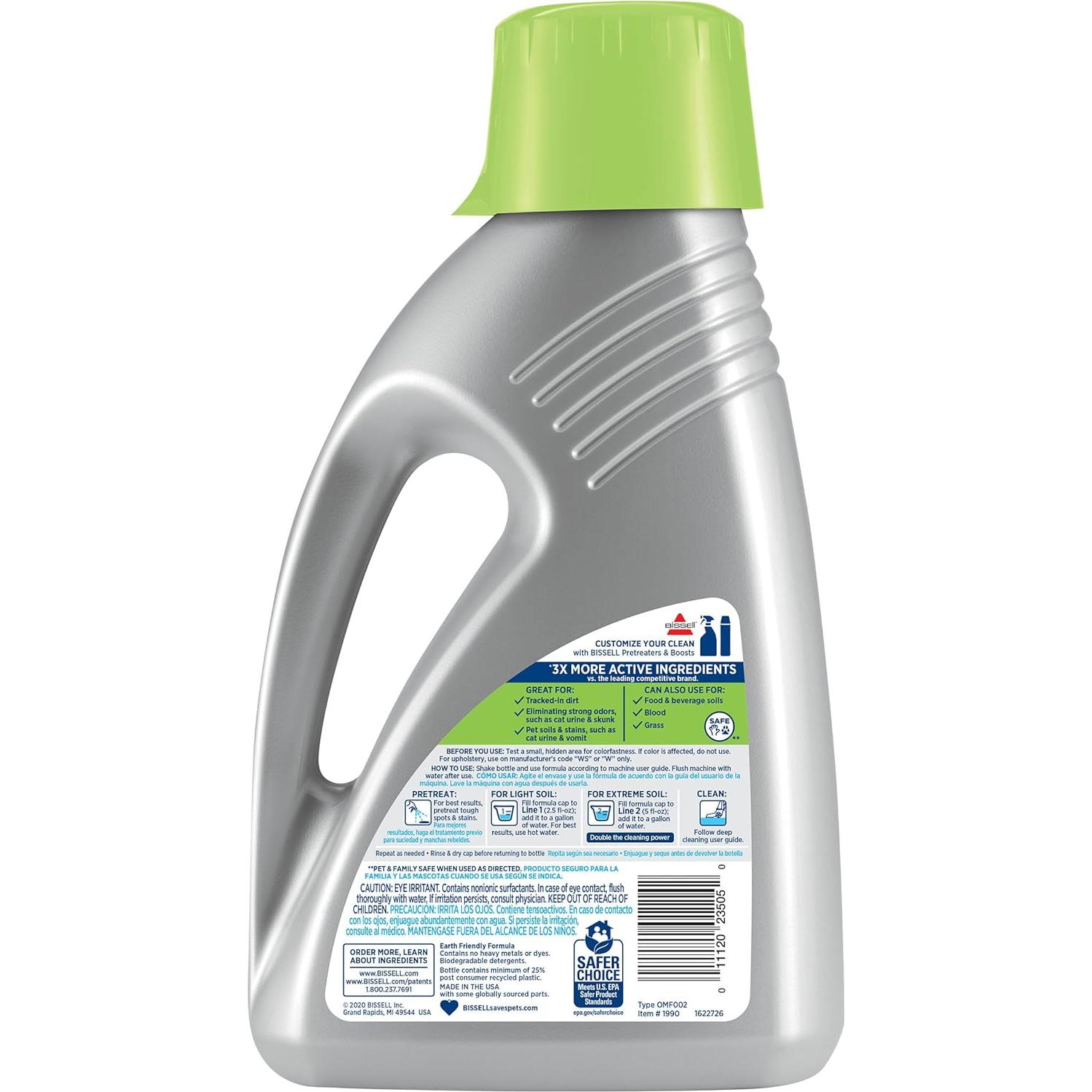 Limpiador de Orina para Mascotas Bissell 1990 1.57L