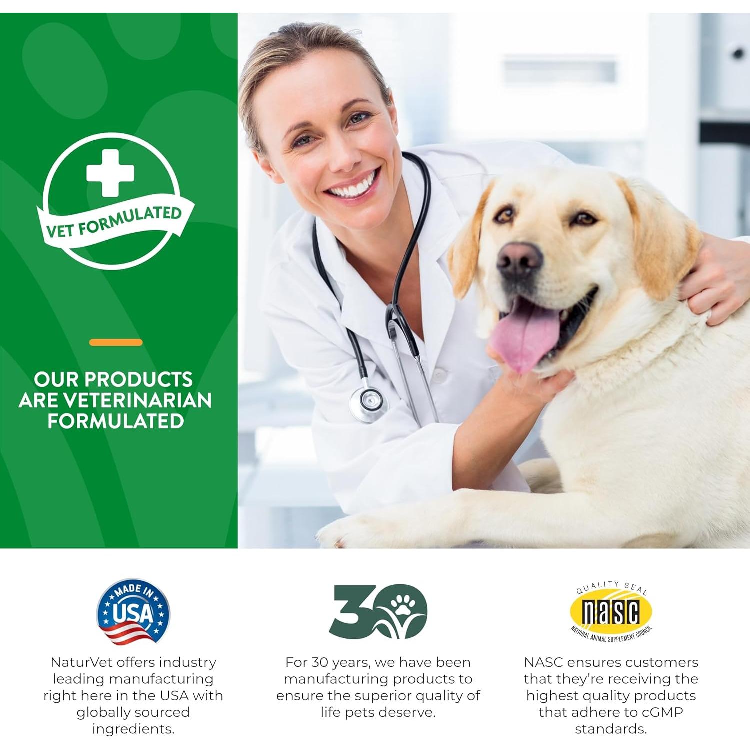 Suplemento Probioticos y Enzimas NaturVet 70 Golosinas