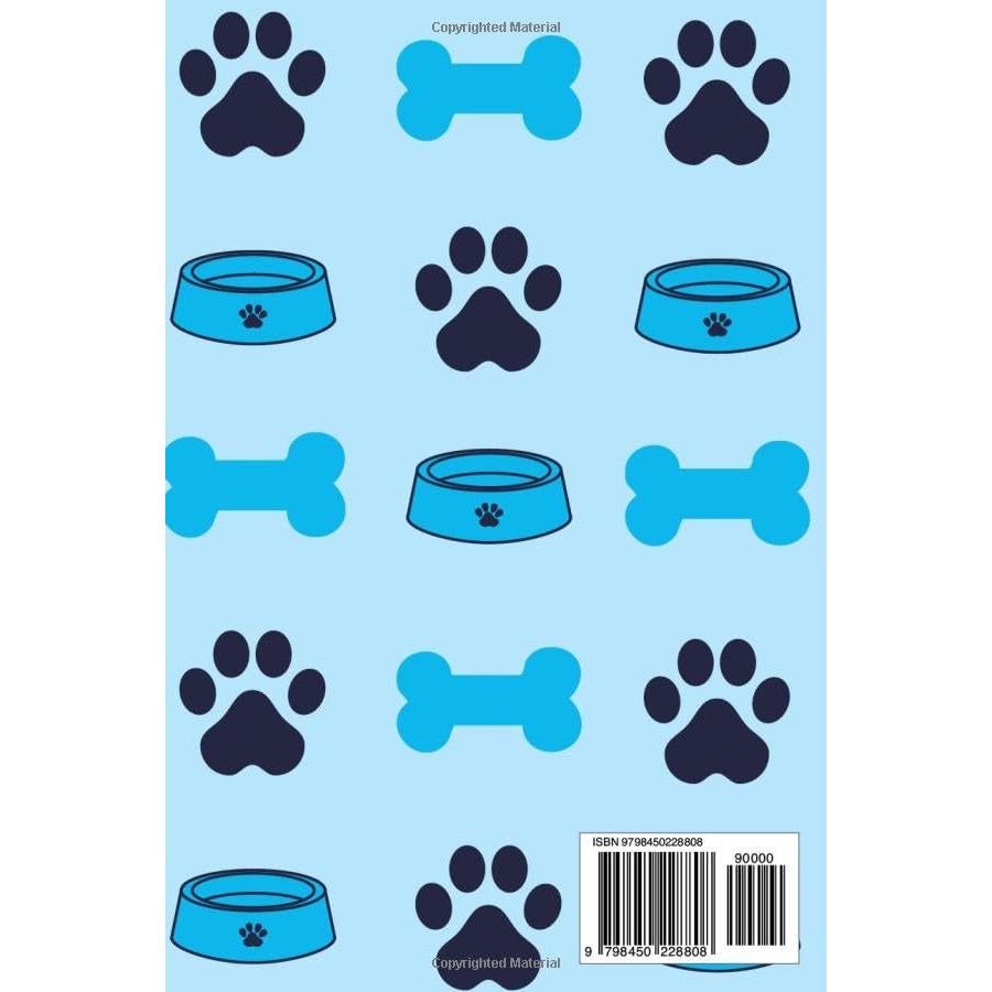 My Dog's Health Record Book: Complete Dog Health Record Book for 2 - 4 Dogs, 9" x 6" Dog & Puppy Vaccine Vaccination Shot Record, Puppies Pet Medical Health Record for Canine