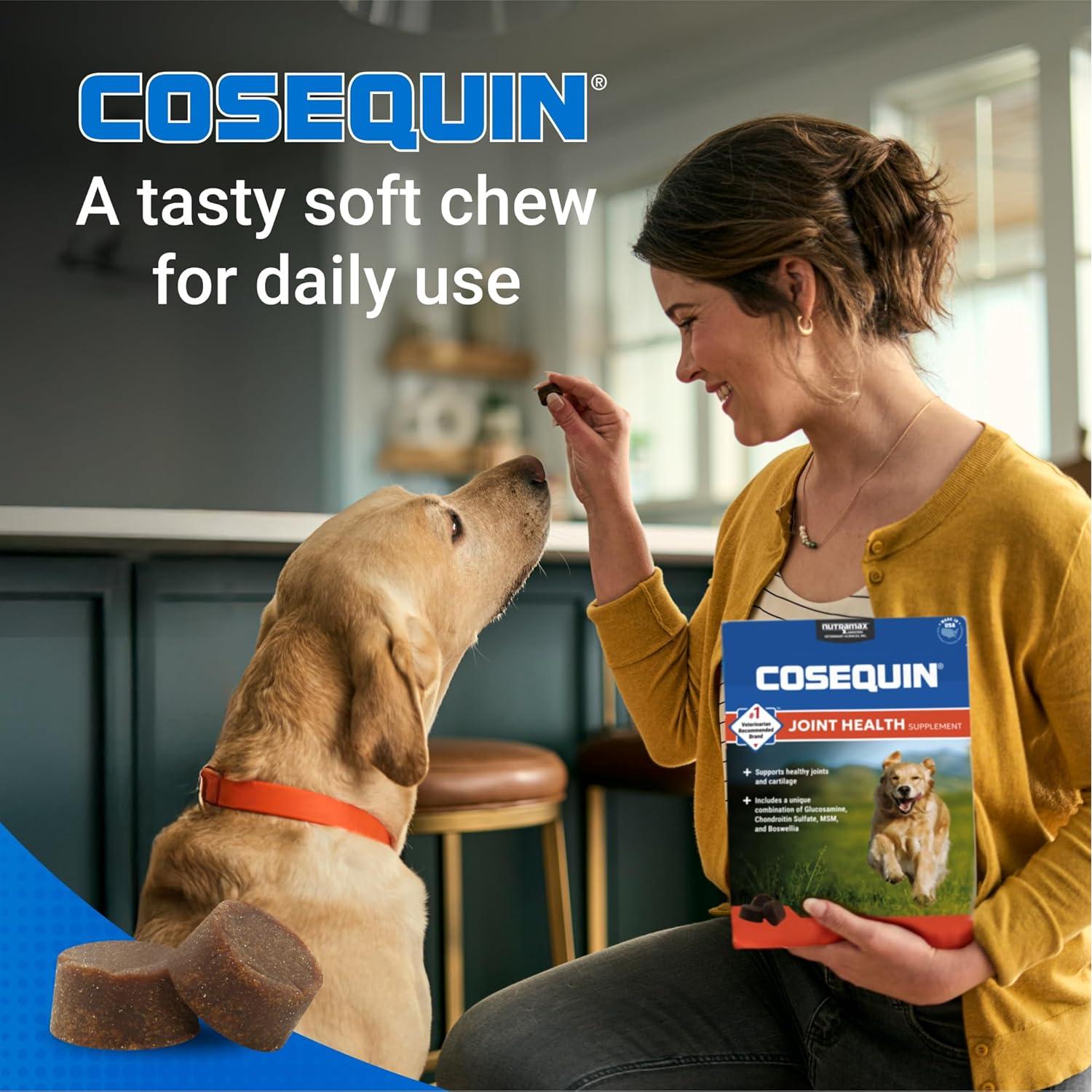 Cosequin DS Plus MSM Nutramax 60 Masticables Suaves Perros