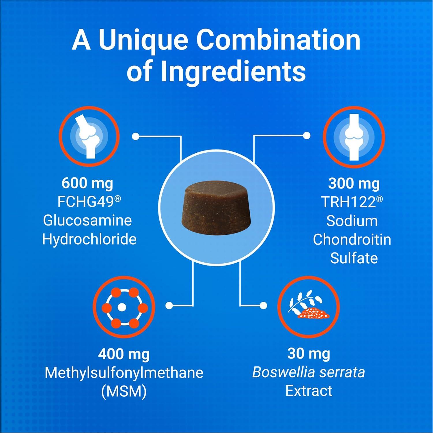 Cosequin DS Plus MSM Nutramax 60 Masticables Suaves Perros