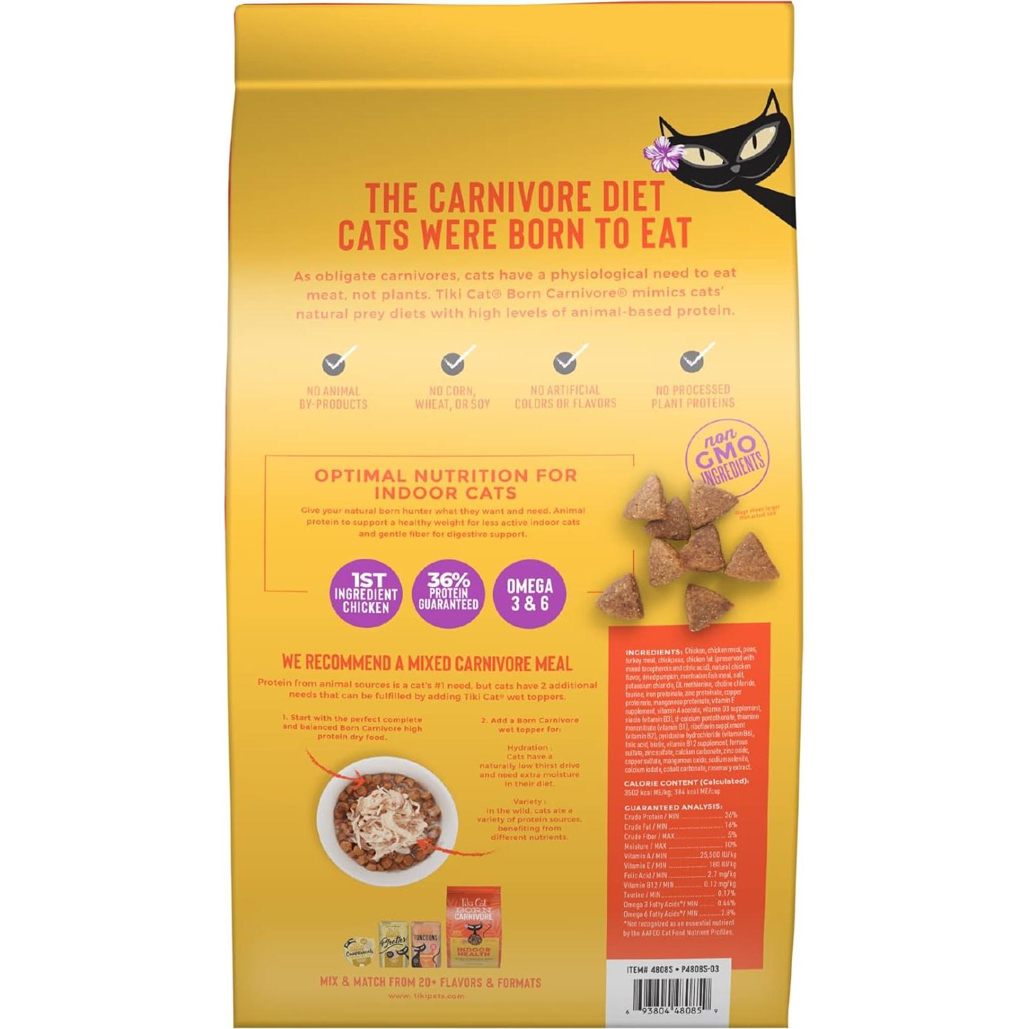 Tiki Cat Comida Seca para Gatos Pollo y Pavo 2,72 kg