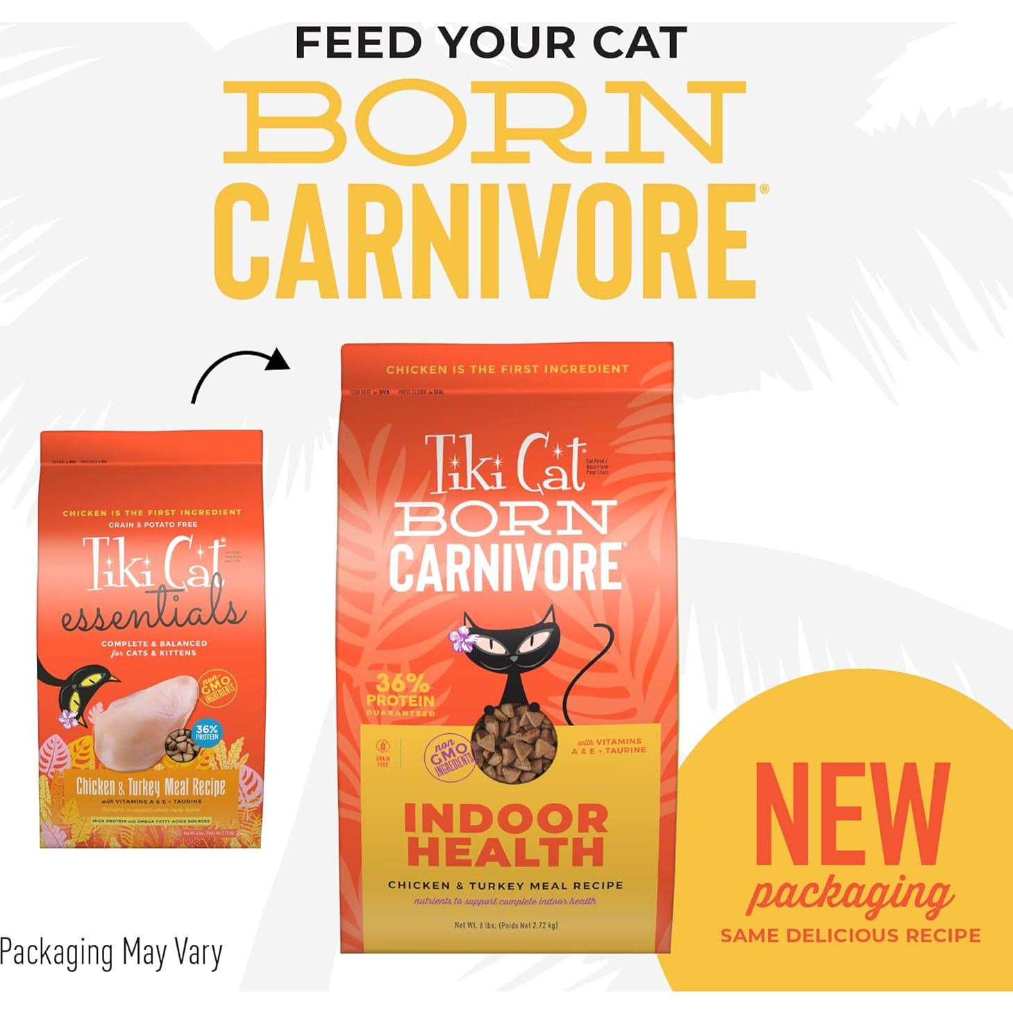Tiki Cat Comida Seca para Gatos Pollo y Pavo 2,72 kg