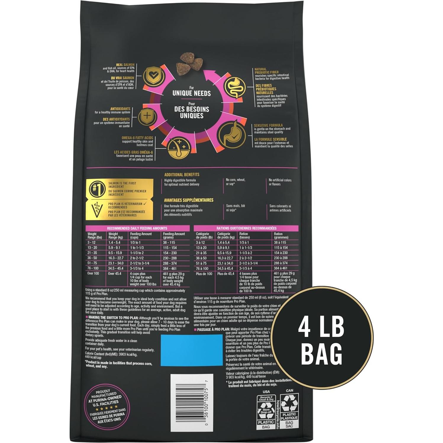 Purina Pro Plan Comida Seca para Perros Adultos Salmón 1,81 kg