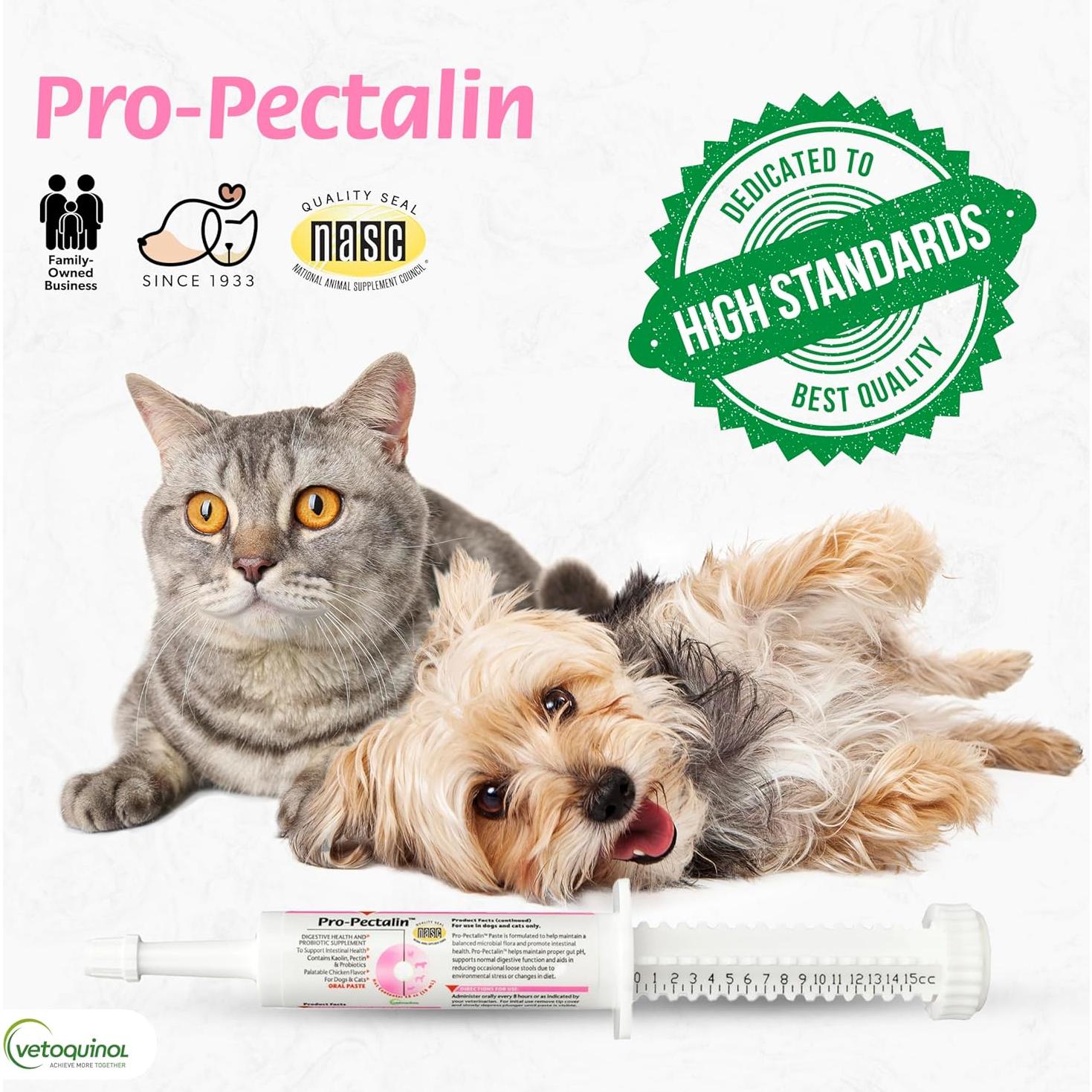 Pasta Oral Pro-Pectalin Vetoquinol 30cc para Perros y Gatos