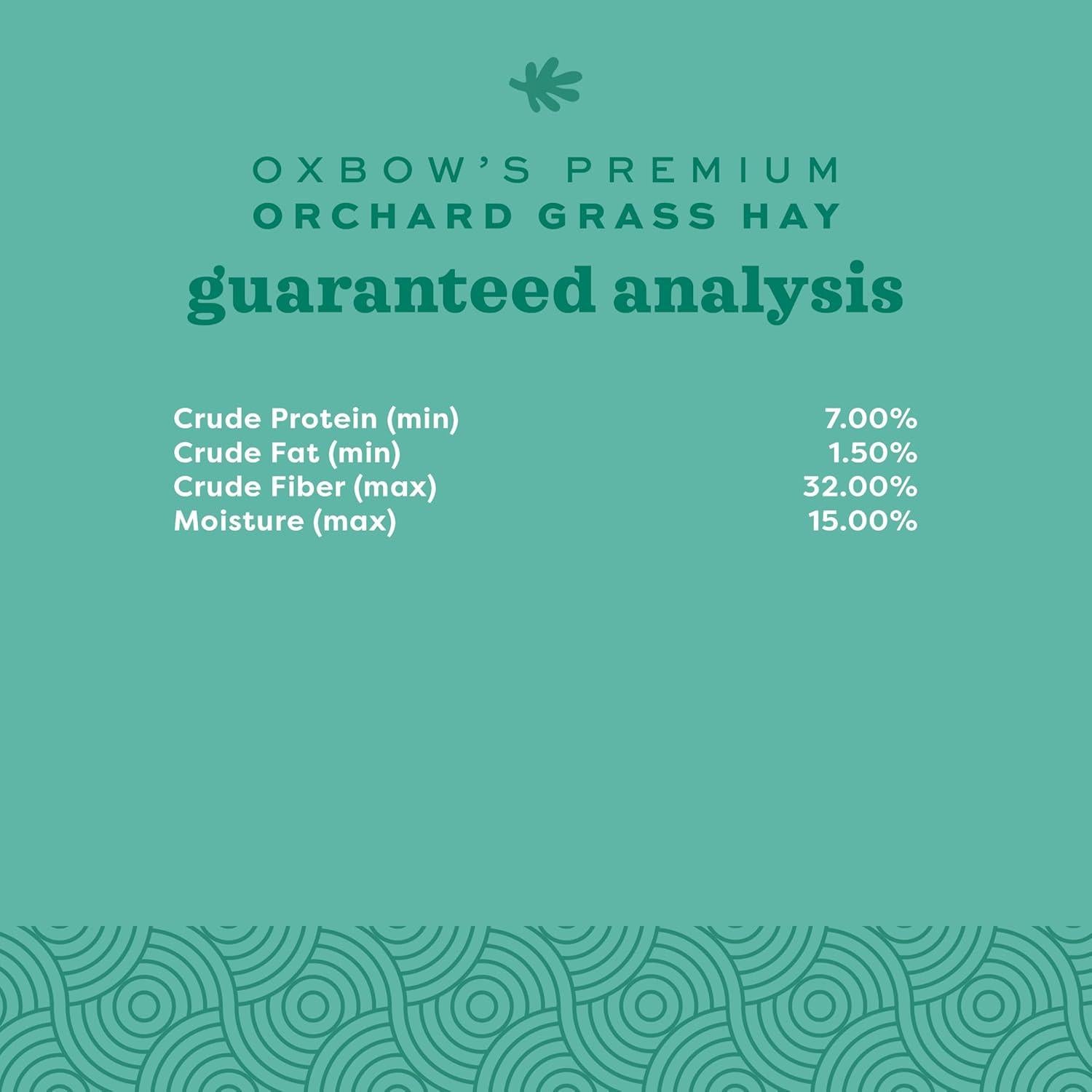 Heno de Hierba de Huerto Oxbow 1134g para Conejos y Cobayas