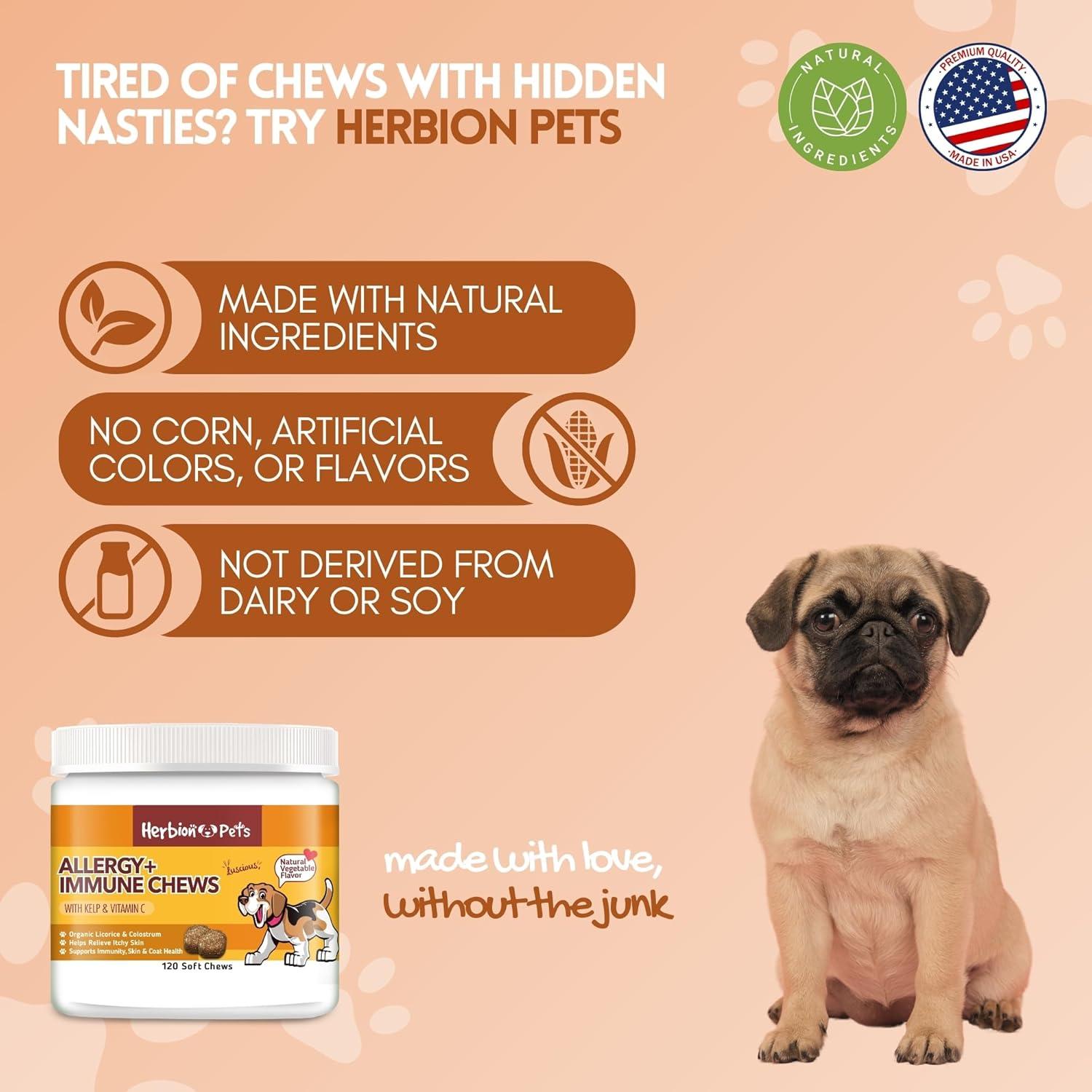 Chews para Alergia e Inmunidad Herbion 120 Unidades