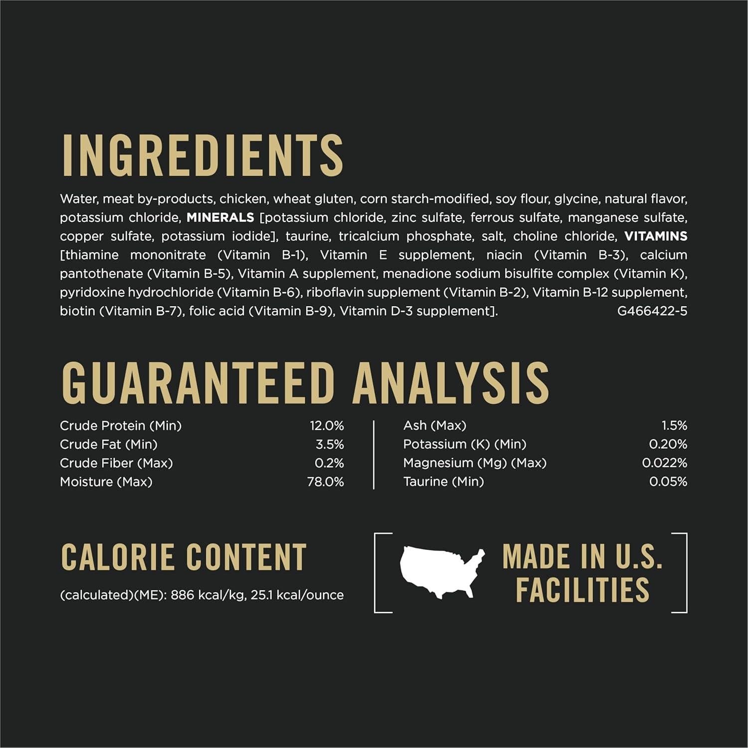 Purina Pro Plan Comida Húmeda Gatos Salud Urinaria Pollo 24 Latas