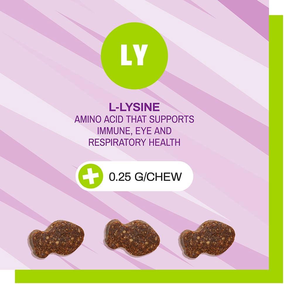 Pet Naturals L-Lisina para Gatos 60 Masticables Sabor Pollo