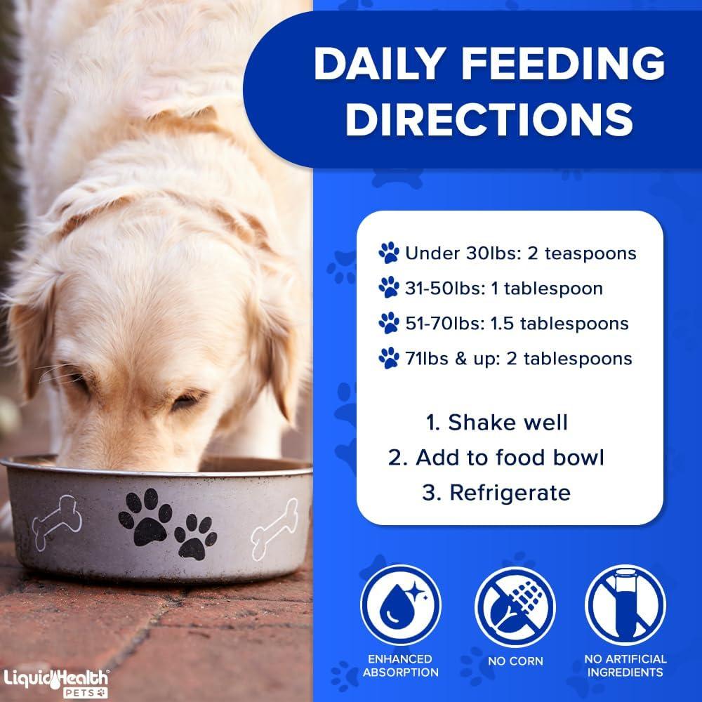 Multivitamina Líquida para Perros K9 Completo 8-en-1 946ml