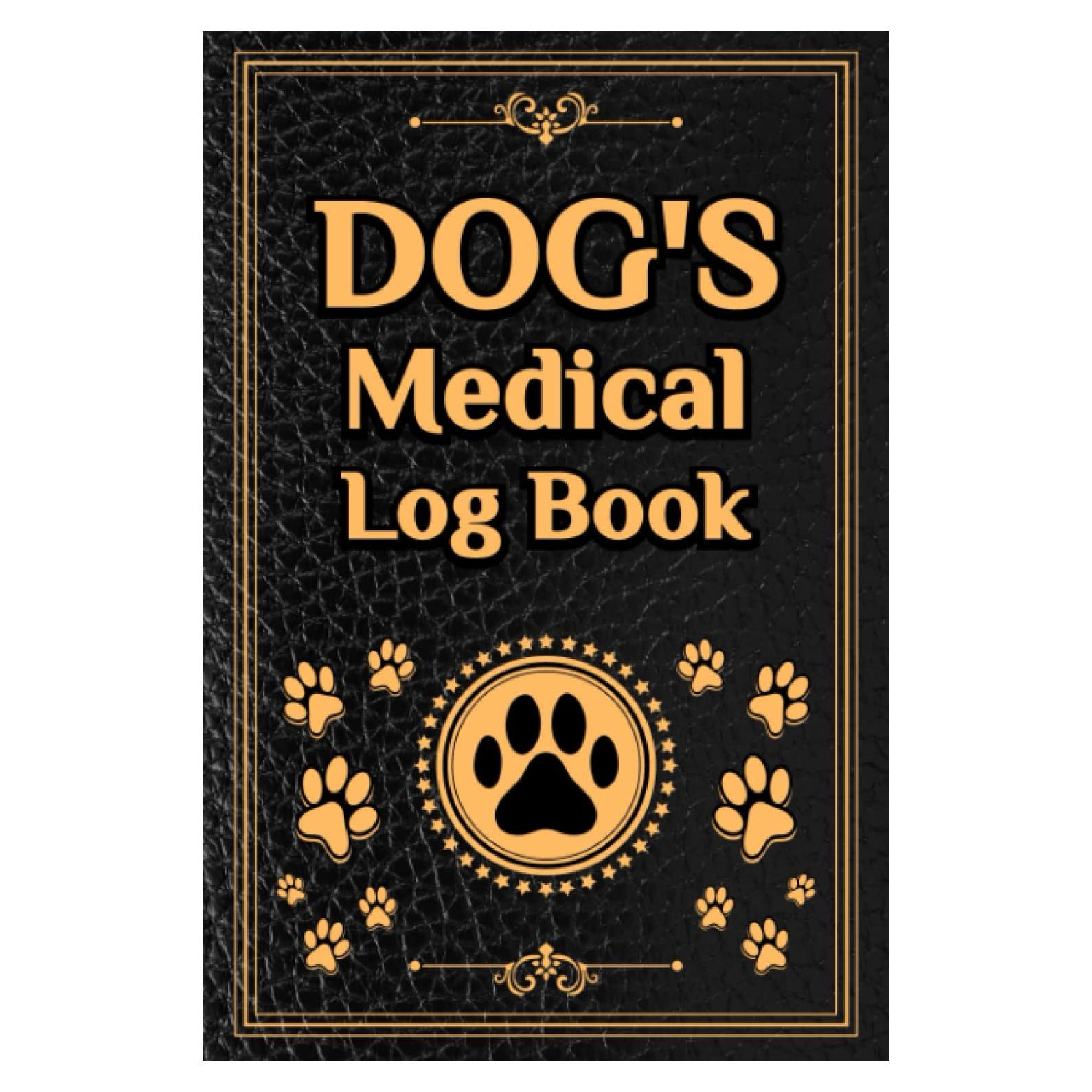 Registro Médico de Perros - Libro de Vacunas y Salud 125 Páginas