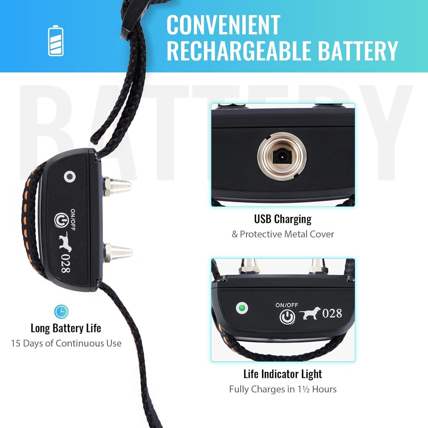 Barrera Inalámbrica para Mascotas CO-Z HT-28 Ajustable 1.2-2.6m