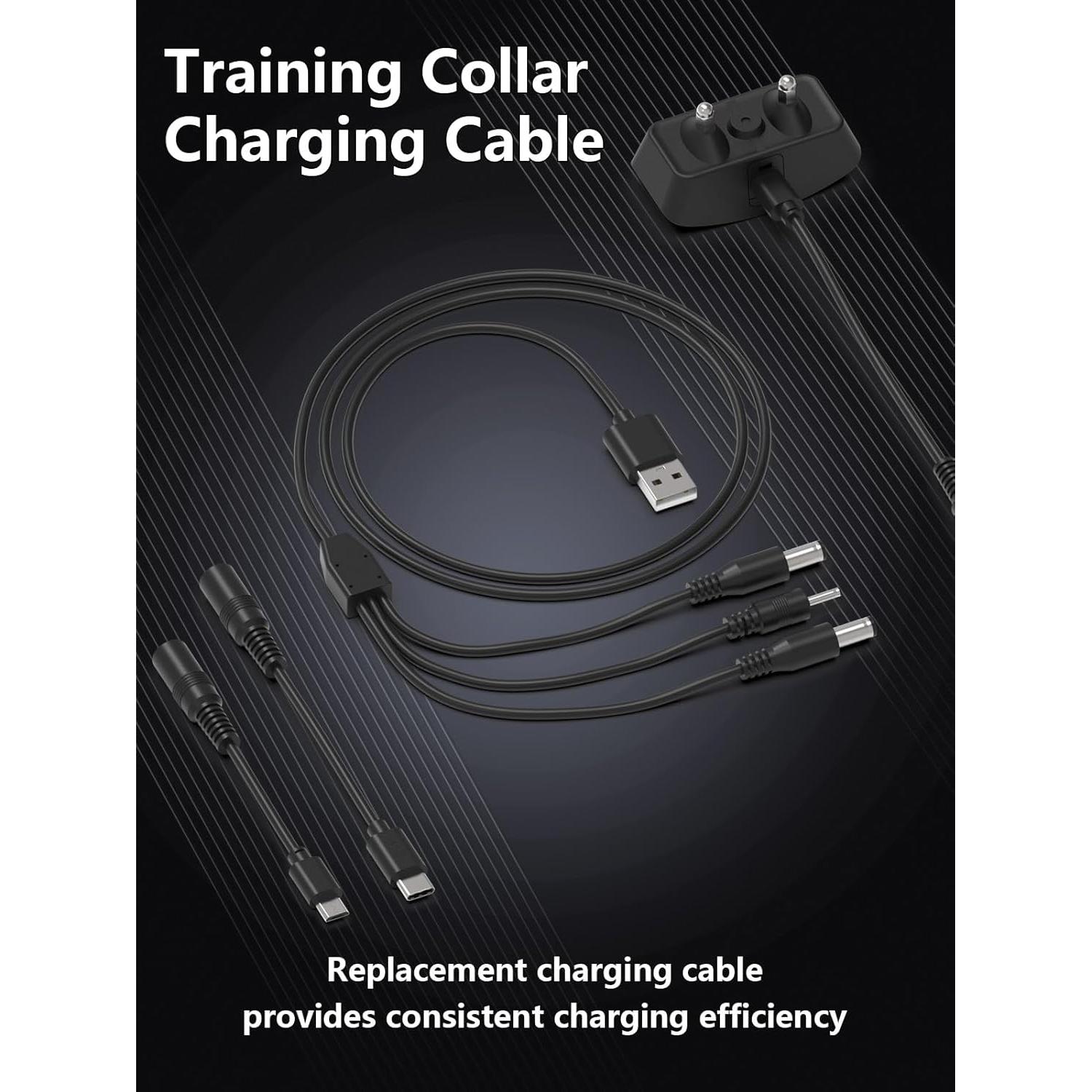 Cargador USB 5-en-1 para Collares de Entrenamiento de Perros