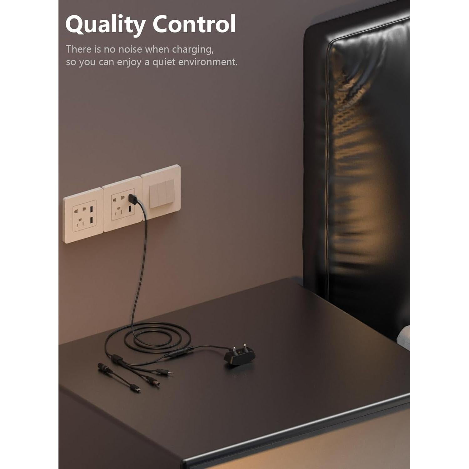 Cargador USB 5-en-1 para Collares de Entrenamiento de Perros