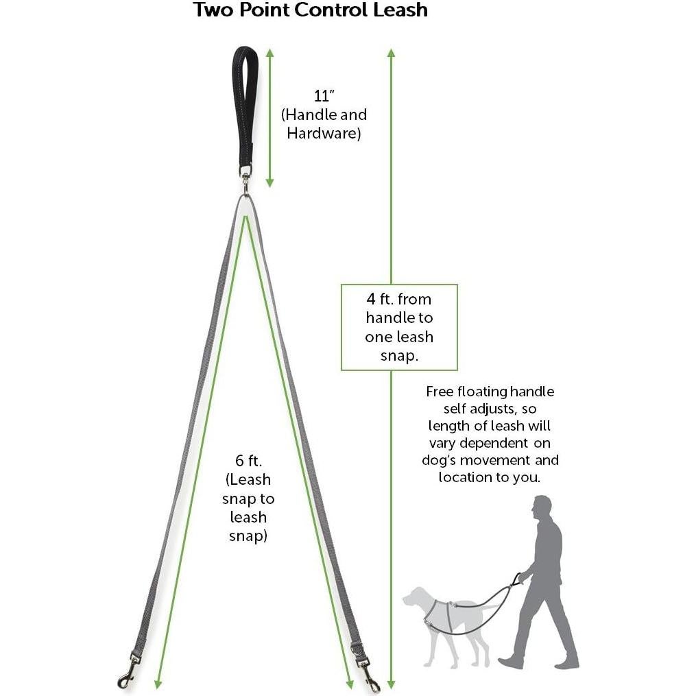 Correa de Control de Dos Puntos PetSafe Nylon 3/4" Reflectante