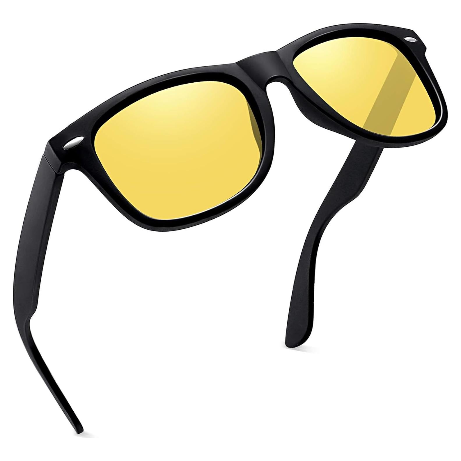 Gafas de sol Joopin UV400 cuadradas para conducir de noche