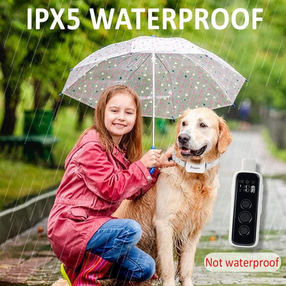 Collar de perro POIIOPY P-510 citronela control remoto