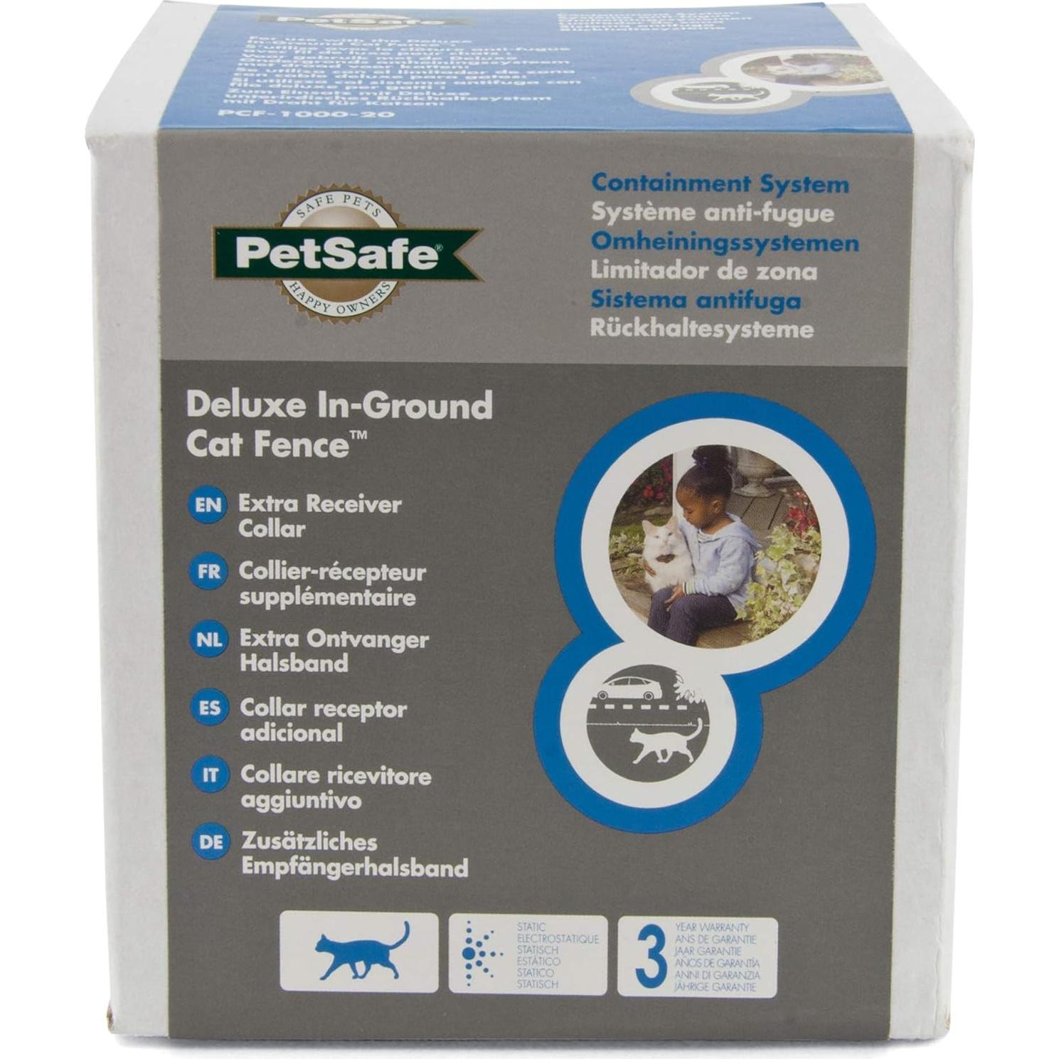 Collar Receptor para Gatos PetSafe PCF-275-19 Impermeable