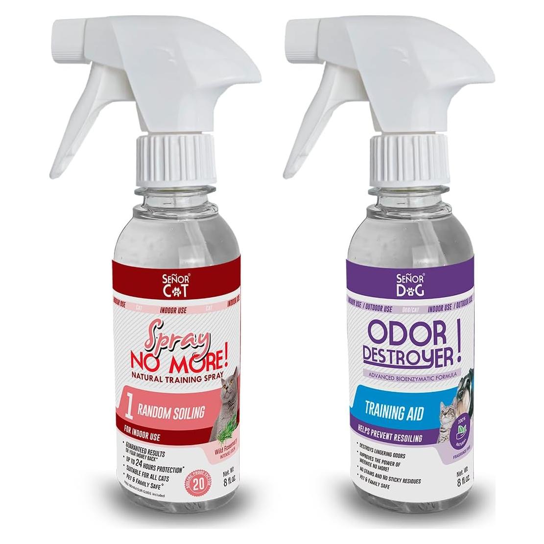 Spray de Entrenamiento para Gatos Señor Cat 8oz Nivel 1