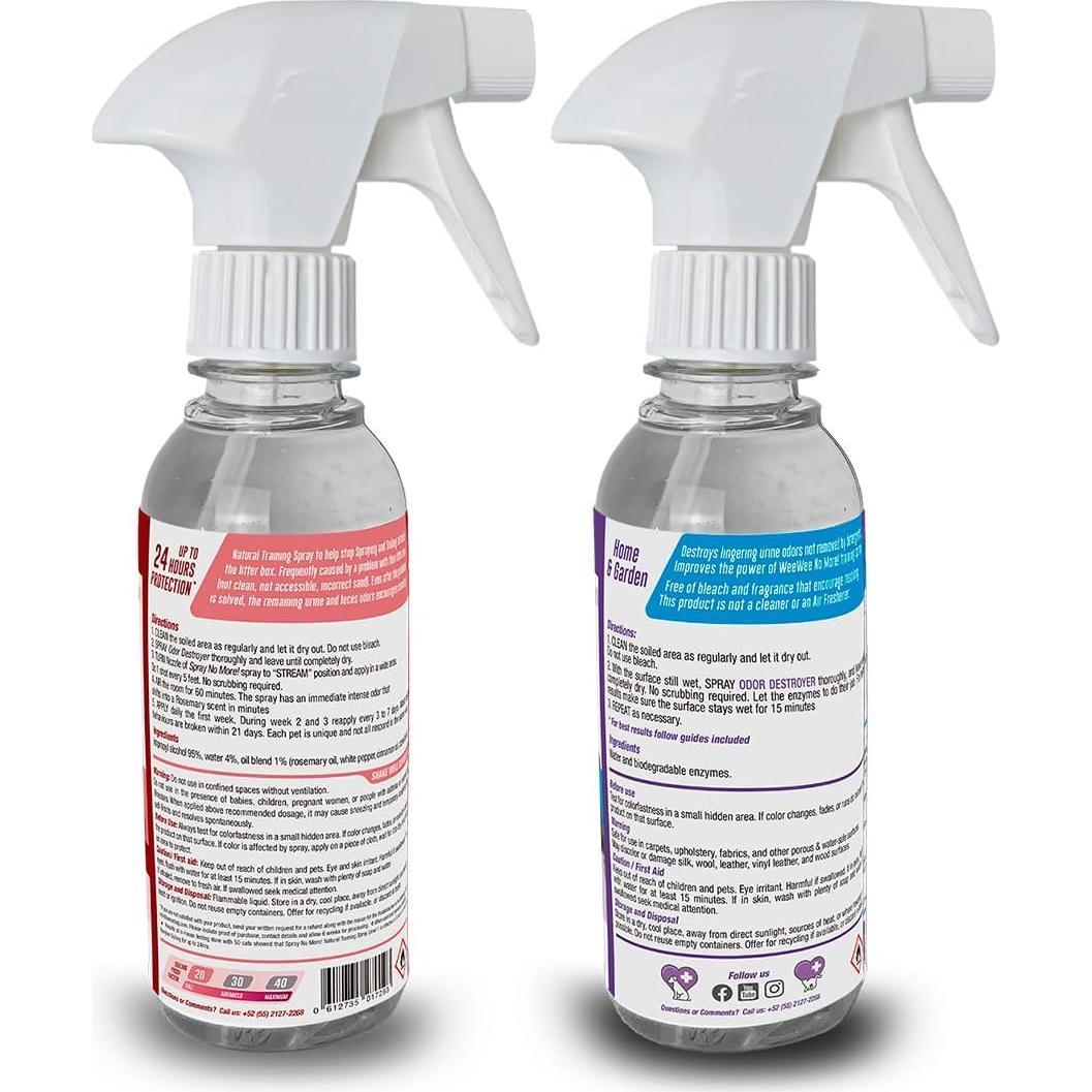 Spray de Entrenamiento para Gatos Señor Cat 8oz Nivel 1