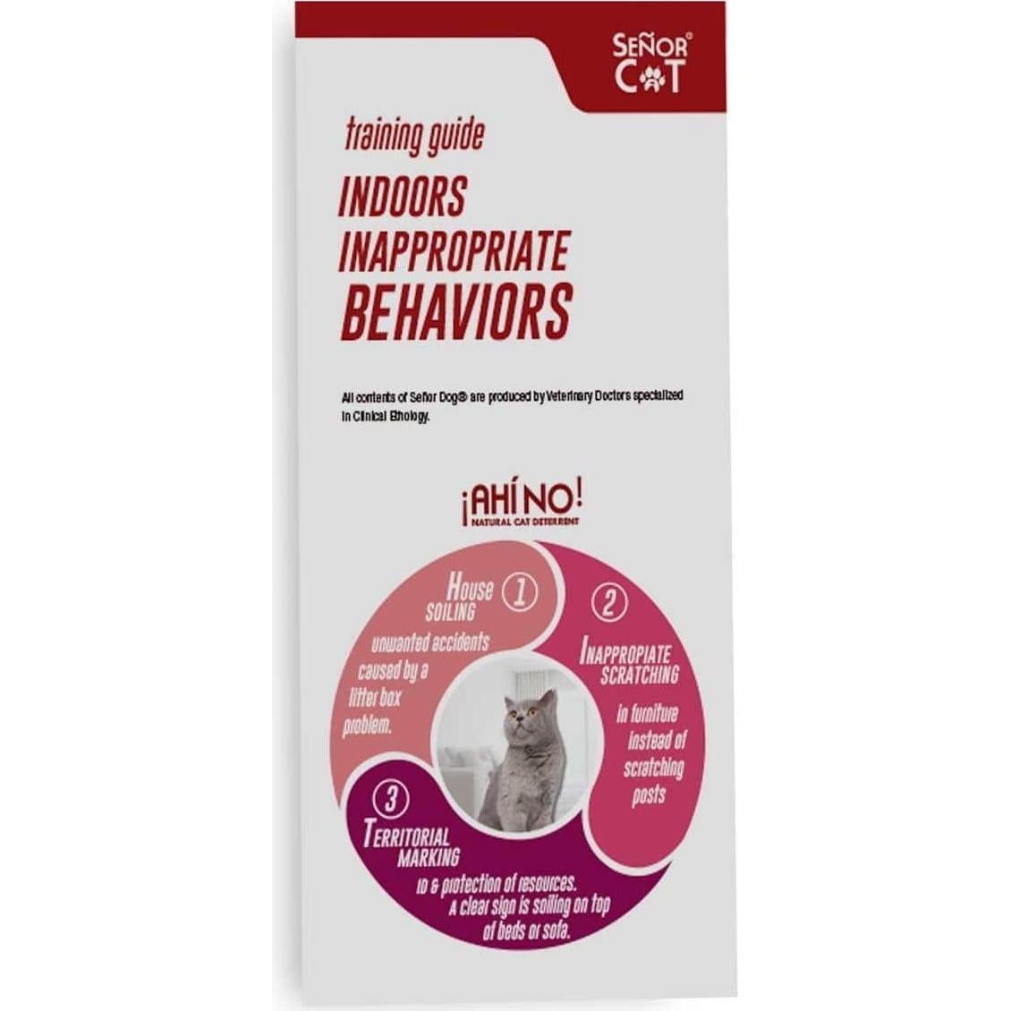 Spray de Entrenamiento para Gatos Señor Cat 8oz Nivel 1