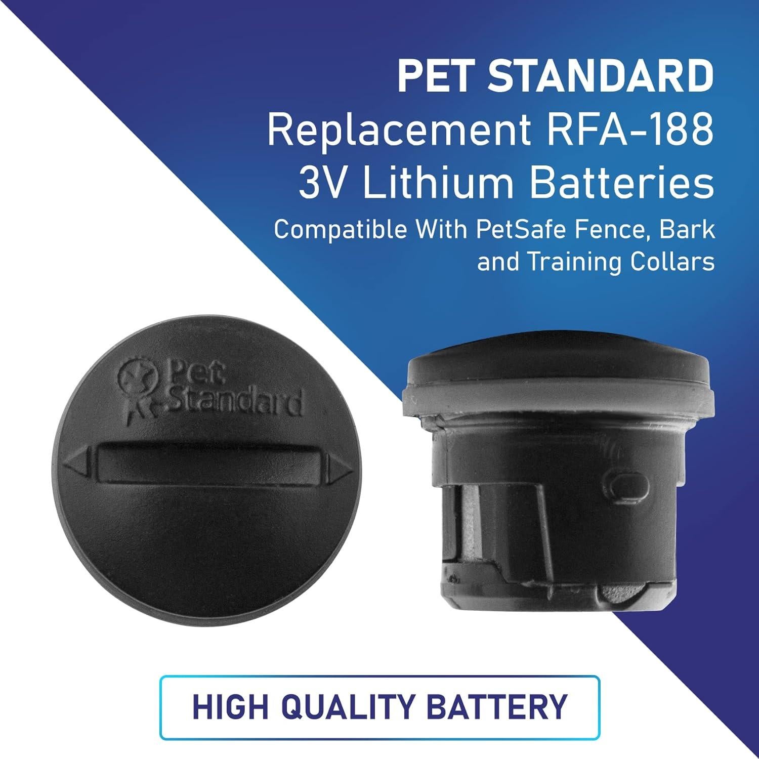 Baterías de Reemplazo 3V PetSafe RFA-188 - Paquete de 5