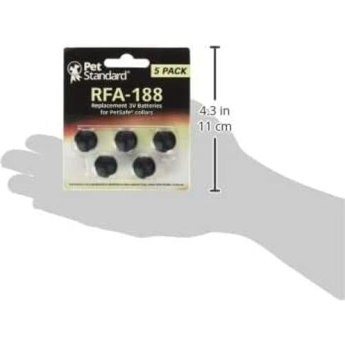 Baterías de Reemplazo 3V PetSafe RFA-188 - Paquete de 5
