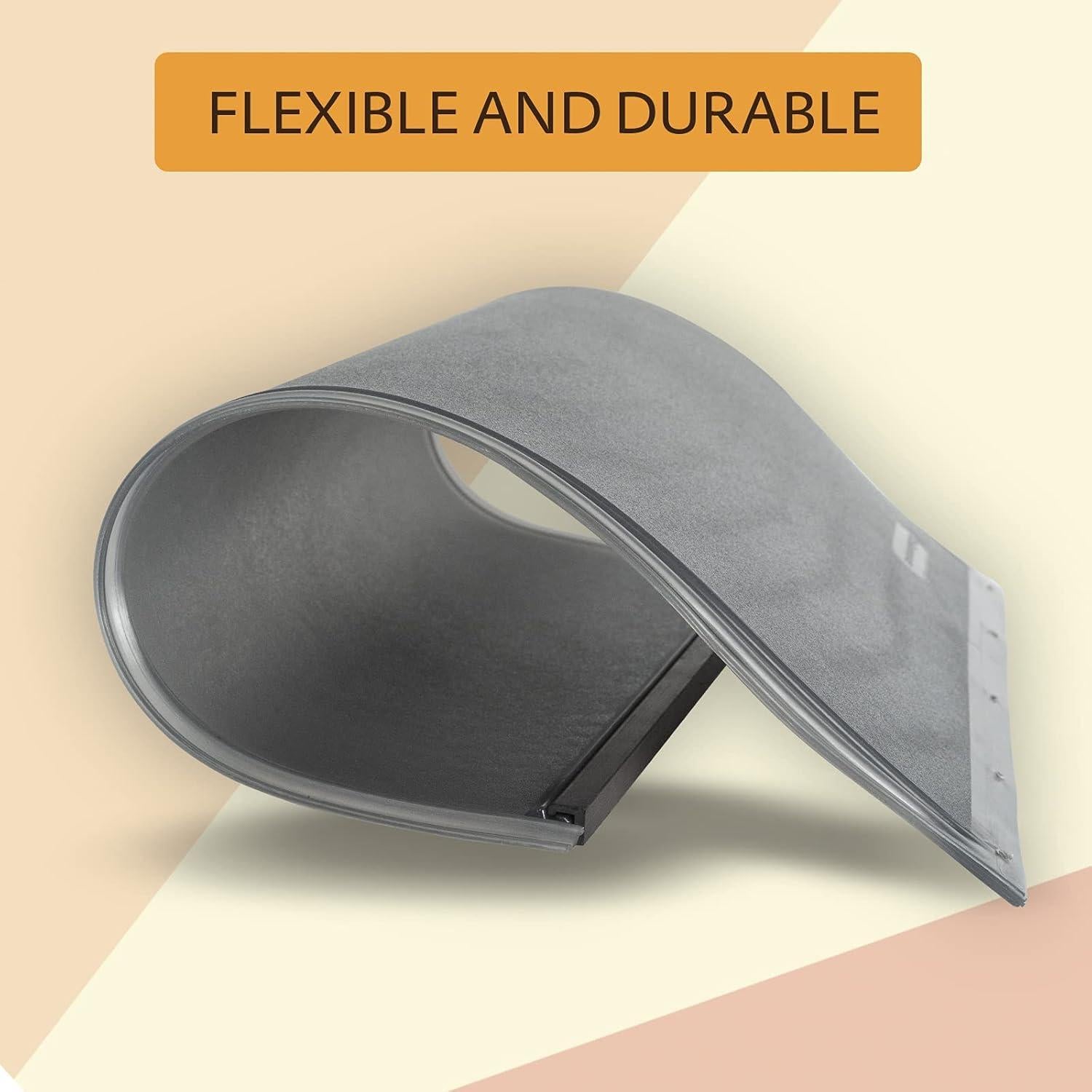 Aleta de Puerta para Mascotas AMZOO Grande 42,86x25,72cm