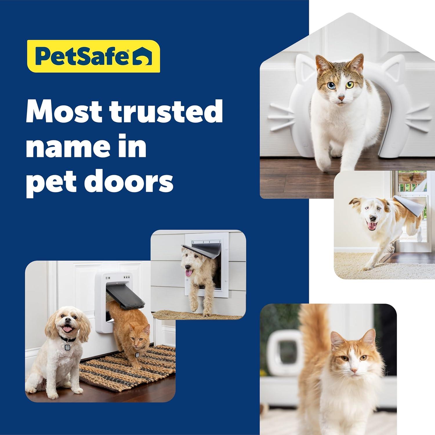 Puerta para Mascotas PetSafe de Vidrio Deslizante 204,6 cm