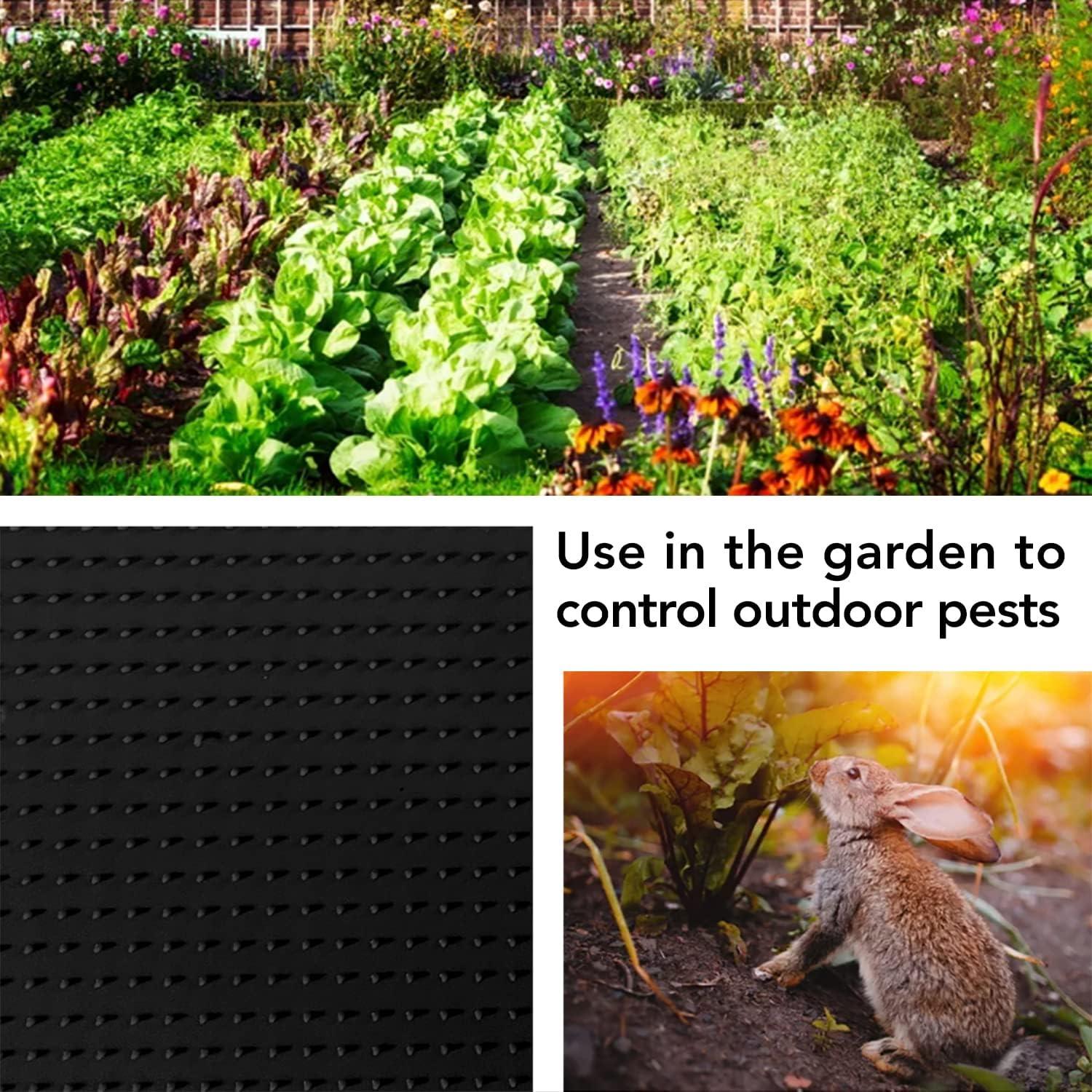 Protector de Muebles Resilia - Azulejos Disuasorios para Mascotas, 53x48 cm, Paquete de 2, Negro