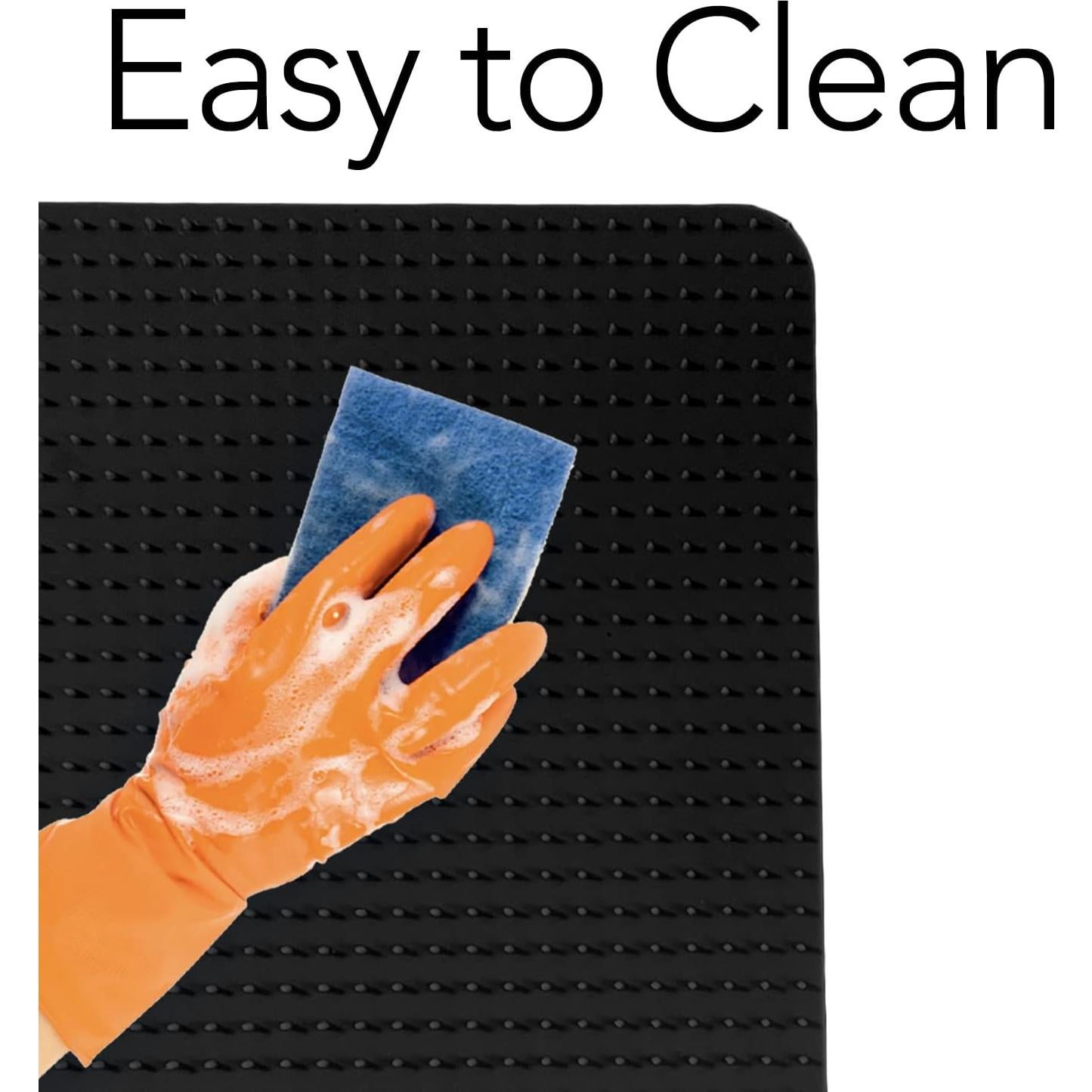 Protector de Muebles Resilia - Azulejos Disuasorios para Mascotas, 53x48 cm, Paquete de 2, Negro