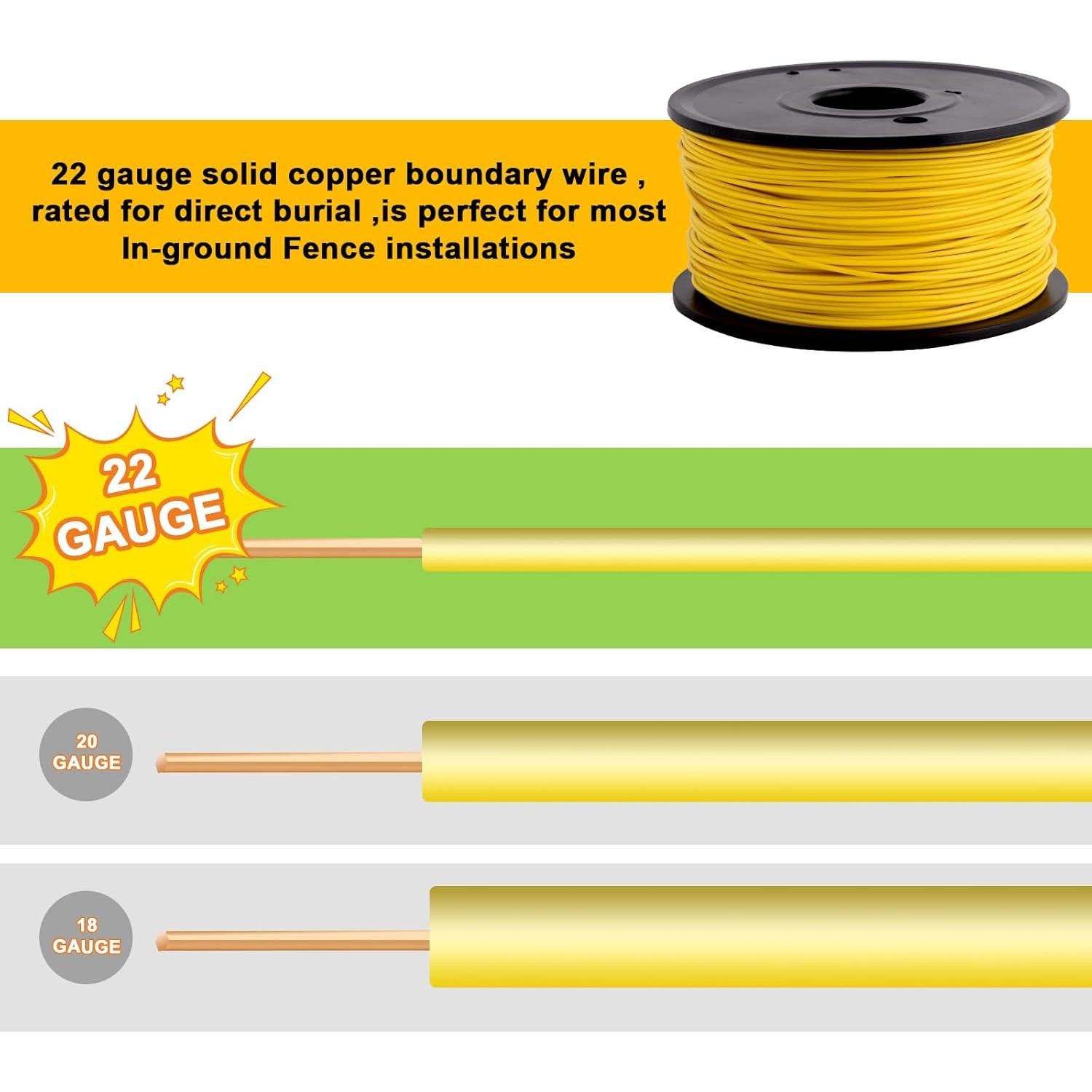 Cable Subterráneo para Perros TRESSON 500 Pies 22 Calibre