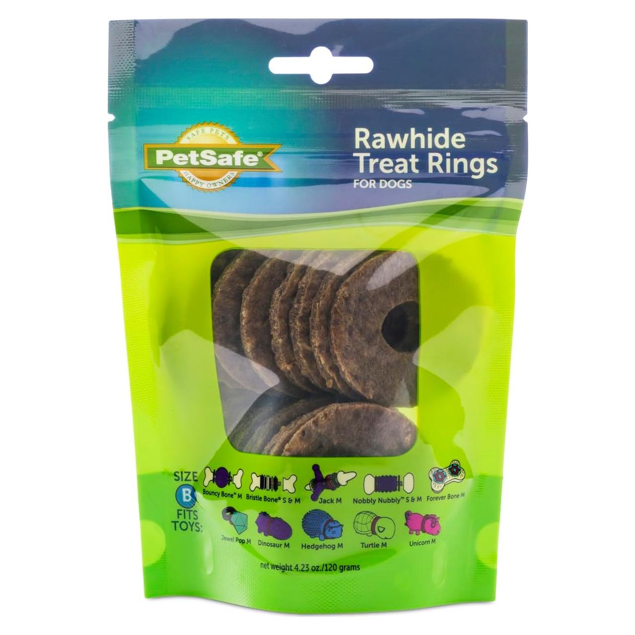 Recargas Anillos Golosinas Piel Cruda PetSafe Tamaño B 16 Unidades