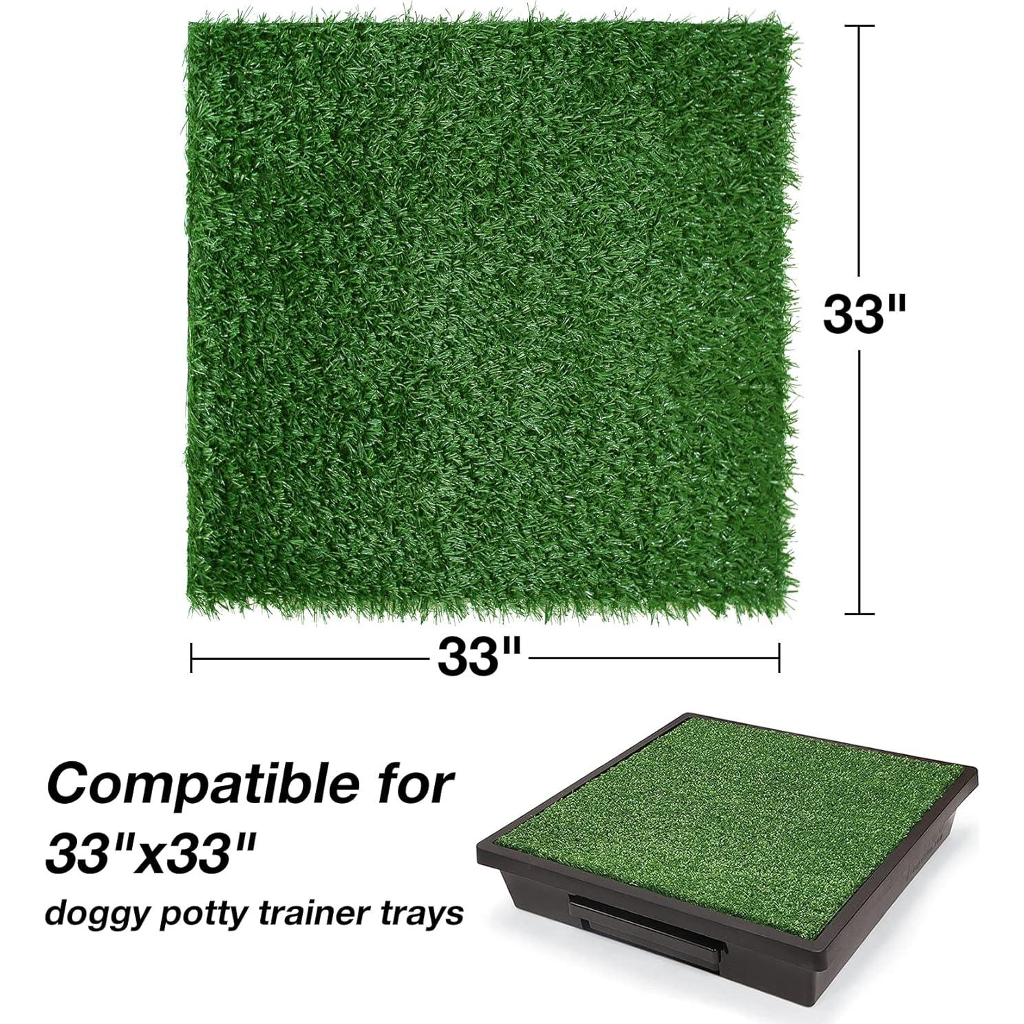 Almohadilla de Césped Artificial GLOBREEN 83x83 cm para Perros